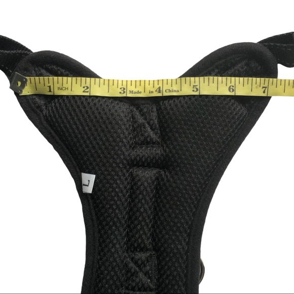 Dog Harness Padded No Pull Working + Chain Leash NEW - Picture 12 of 14